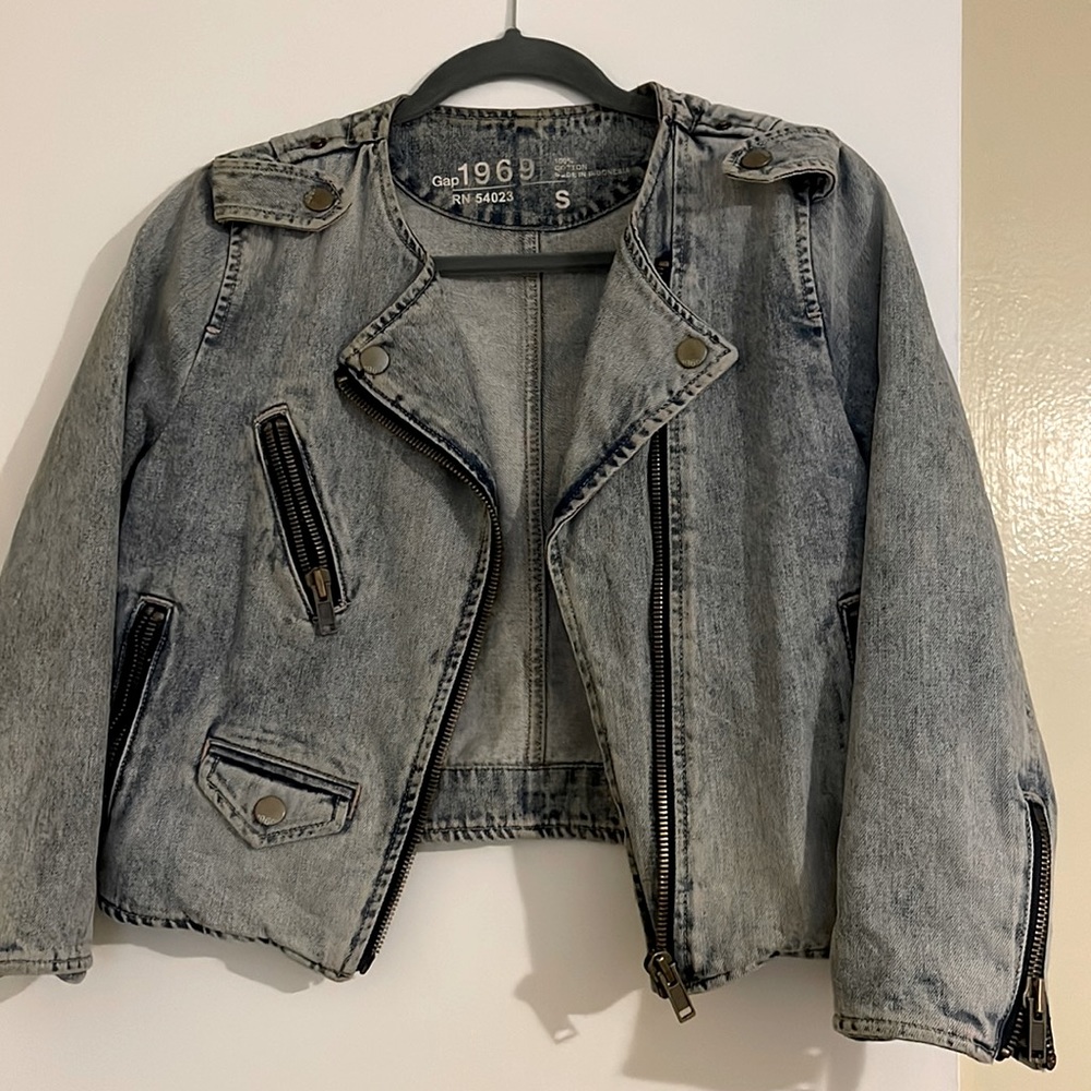 Gap Denim Jean Jacket 1969 100% Cotton Size Small RN 54023